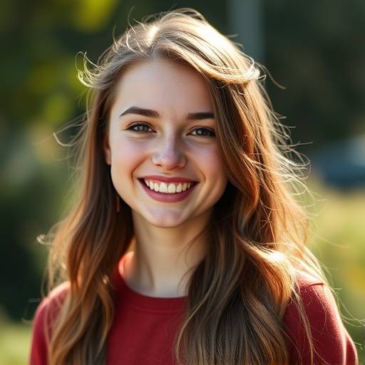 Portrait de Sophie Dubois, étudiante satisfaite